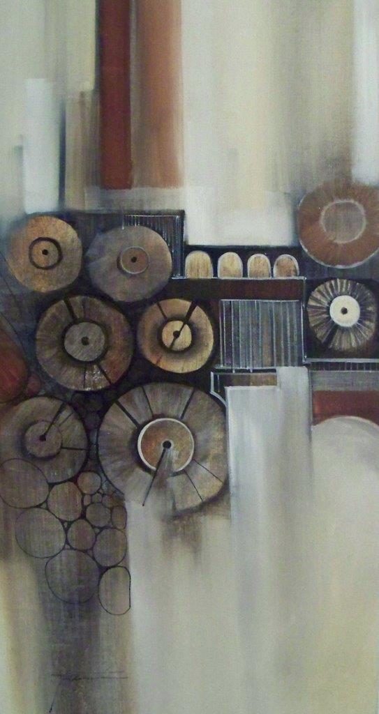 Abstracts - 12x24 in